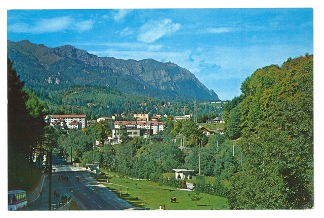 1741 - Sinaia. Vedere spre muntii Bucegi